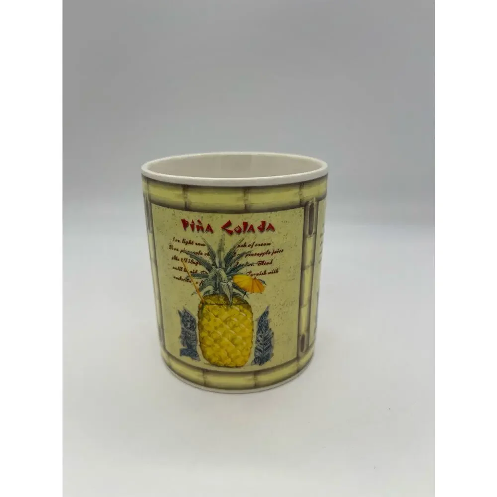 Pina Colada Coffee Mug Sakura Table Tiki Paul Brent Dishwasher Microwave Safe